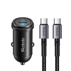 شارژر فندکی مدل Type-C _ Type-C pd30w mcdodo