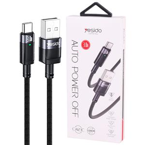 کابل شارژ USB به تایپ سی یسیدو مدل yesido cai123c