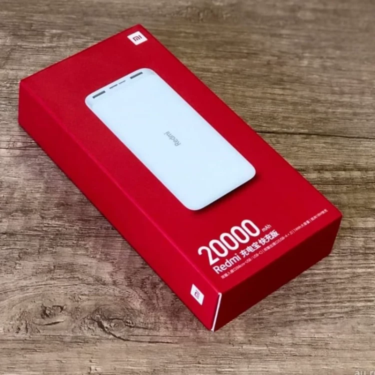 پاور بانک 20000 میلی آمپر ردمی شیائومی Xiaomi Redmi 20000mAh Power