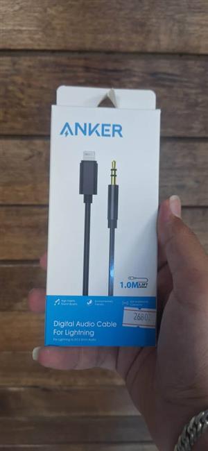 کابل Aux به لایتنینگ انکر Anker 3.5mm