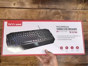 کیبورد گیمینگ تسکو مدل TK 8124