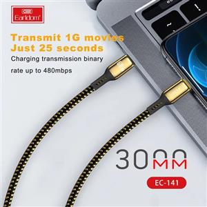 کابل تایپ سی به تایپ سی ارلدام مدل earldom ec-141c