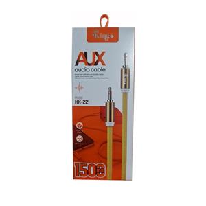 کابل AUX جانت اورجینال King Plus HK-22