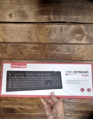 کیبورد تسکو مدل TK 8032 با حروف فارسی