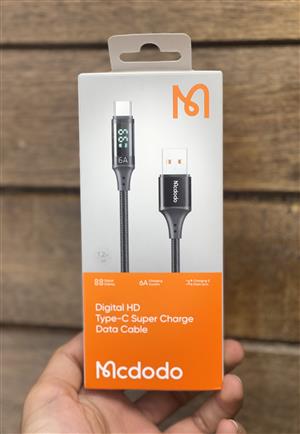 کابل شارژ USB به تایپ سی مکدودو مدل Mcdodo Digital HD CA-108 طول 1.2 متر