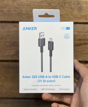 کابل USB به تایپ سی انکر مدل anker 322 a81h5