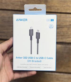 کابل تایپ سی به تایپ سی انکر مدل anker 322 a81f5