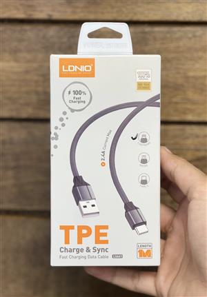 کابل شارژ USB به لایتنینگ الدینیو مدل LDNIO ls441